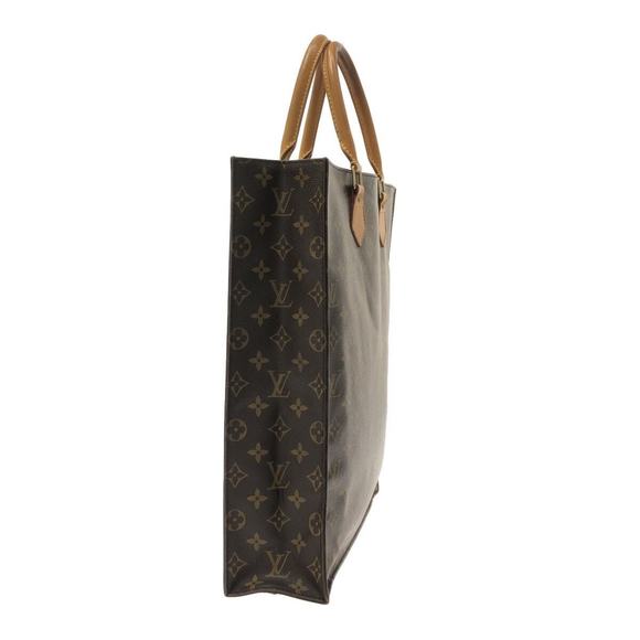Louis Vuitton Monogram Sac Canvas Plat Handbag - Picture 1 of 14